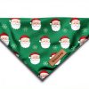 Realeaf Dog Bandana Christmas Design Dual Layer Durable-3