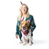 Remifa Christmas Dog Bandana Holiday Pattern Soft Fabric-7