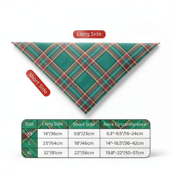 Goherii Dog Bandanas Soft Adjustable Festive Pet Accessories-6