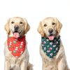 Agroon Dog Bandana Christmas Design Polyester Pet Accessory-4