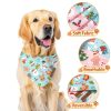 ORITASY Dog Bandanas Double Sided Holiday Pet Accessories-2