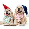ORITASY Dog Bandanas Double Sided Holiday Pet Accessories-5