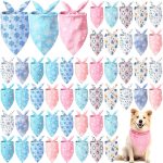 Weewooday Winter Dog Bandanas Polyester Breathable Pet-0