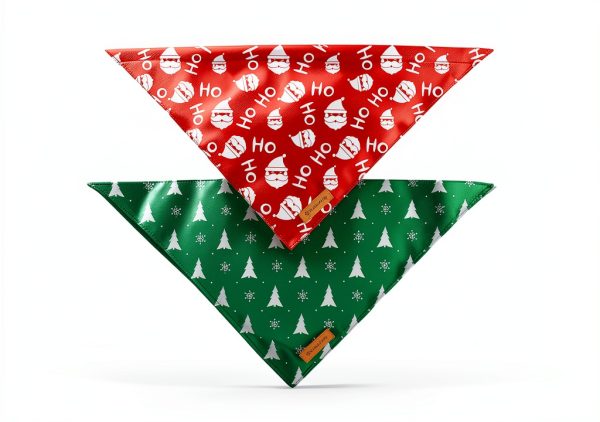 Christmas Dog Bandanas by Realeaf-2
