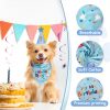 Dog Birthday Bandana Yicostar Soft Cotton Design-2