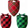 Agroon Dog Bandana Polyester Double‑Sided Holiday-0
