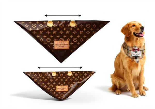 Dog Bandana Millionaire Mutt Polyester Parody-3