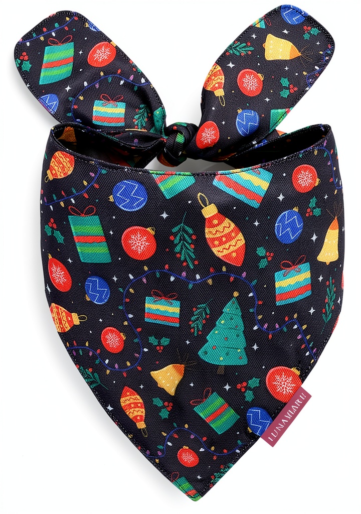 LunaMarie dog bandanas in different colors and sizes