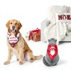 Dog Christmas Bandana Hidnvefen 2 Pack Polyester-2