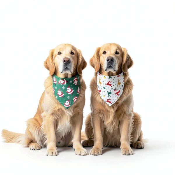 Christmas Dog Bandanas WoffBow Pet Supplies-5