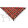 Realeaf Dog Bandana Plaid Christmas Design Small-1