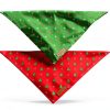 Dog Bandana Realeaf Christmas Dual Layer Bandana Small Large XLarge-2