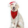 Dog Bandana Realeaf Christmas Dual Layer Bandana Small Large XLarge-5