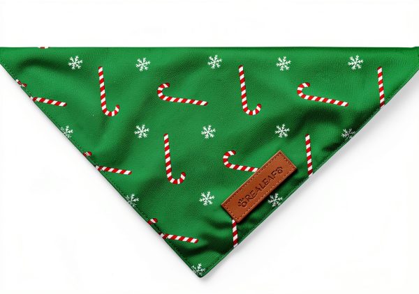 Dog Bandana Realeaf Christmas Dual Layer Bandana Small Large XLarge-3