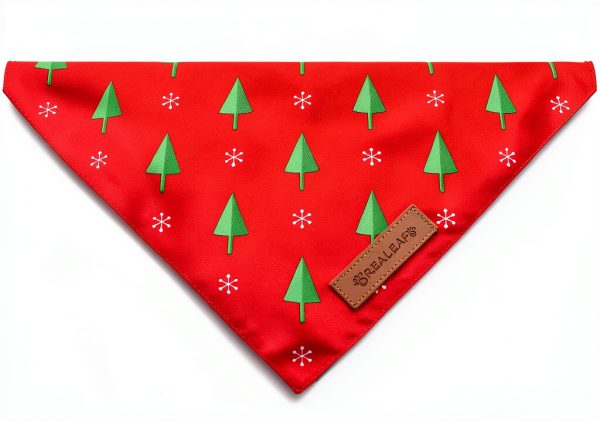Dog Bandana Realeaf Christmas Dual Layer Bandana Small Large XLarge-4