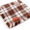 ADOGGYGO Fall Dog Bandana Premium Cotton Plaid Tassel Small to X-Large-5