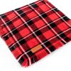 Christmas Dog Bandana 2 Pack PTDECOR Plaid Cotton Various Sizes-5