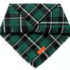 Christmas Dog Bandana 2 Pack PTDECOR Plaid Cotton Various Sizes-4