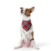 ADOGGYGO Christmas Dog Bandanas Premium Cotton Plaid Pack of Two Small-1