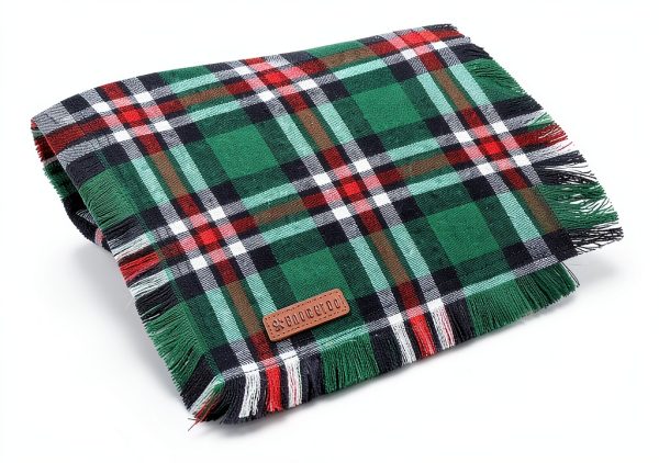 ADOGGYGO Christmas Dog Bandanas Premium Cotton Plaid Pack of Two Small-5