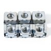 25 Pack 1/4"-20 Zinc Plated Square Cage Nuts-5