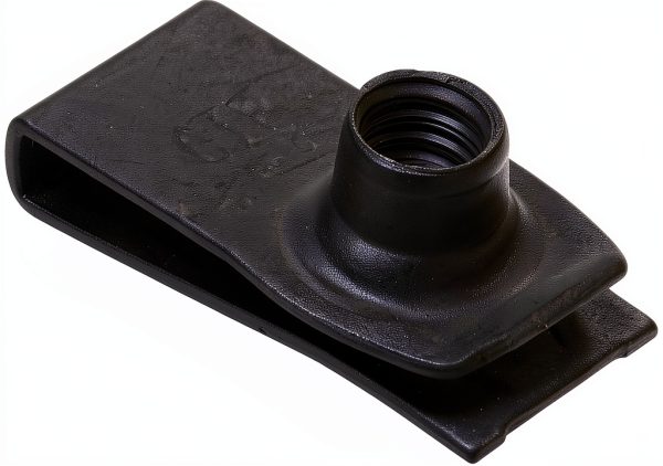 Hillman 58462 M8 Metric Extruded U-Nut, Black, 20-Pack-0
