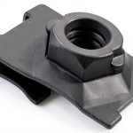 50 J Type Cage Nuts 1/4-20 by Clipsandfasteners Inc Clip-On Nuts-0